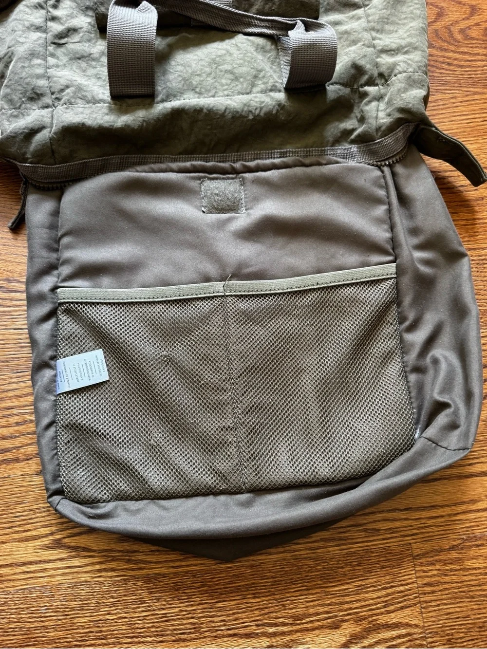 Tommy Bahama Men’s Olive Green Utility Backpack Travel Cargo Military Style